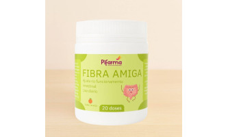 FIBRA AMIGA - REGULARIDADE E CONFORTO INTESTINAL (POTE COM 20 DOSES)